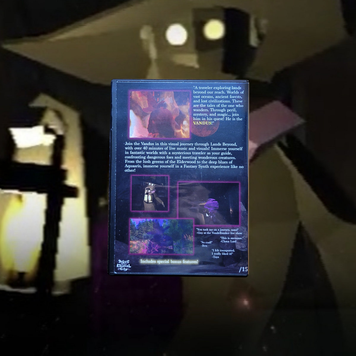Back of DVD